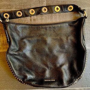 Michael Kors Studded Shoulder Hobo Bag